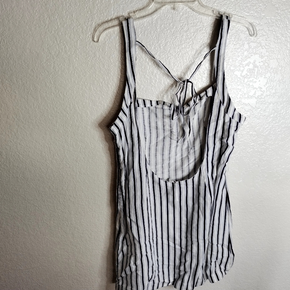 NWT By Anthropologie Square Neck Gauze Mini Dress SZ S - Picture 7 of 9